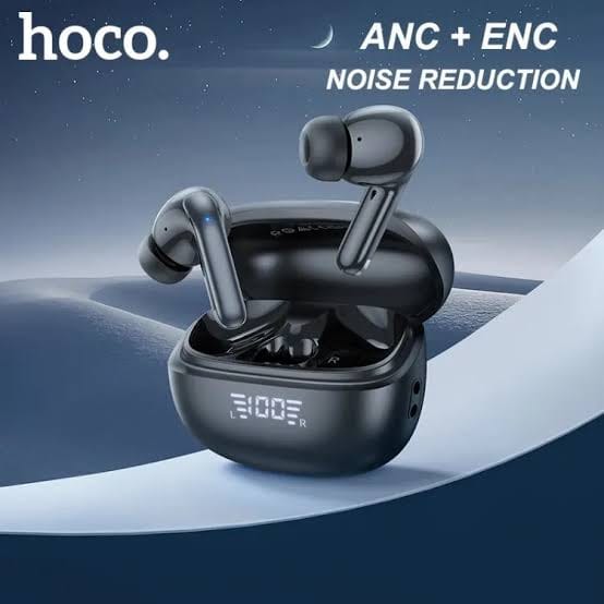 Picture of Hoco EQ5 ANC+ENC TWS Earbuds-Black