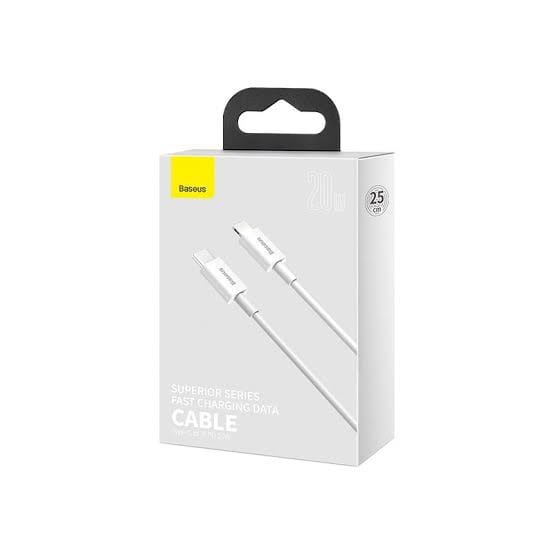 Picture of Baseus Superior Series Fast Charging Data Cable Type-C to iP PD 20W 1m-White
