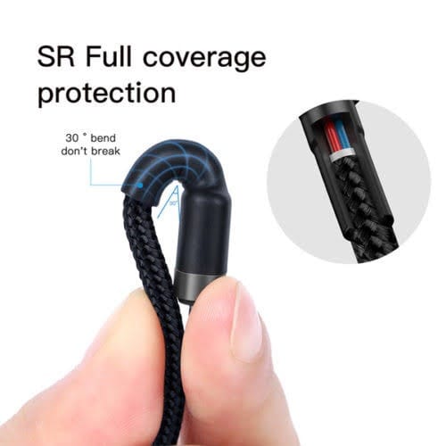 Picture of Baseus Cafule Series Type-C PD 2.0 60W Flash Charge Cable-Black