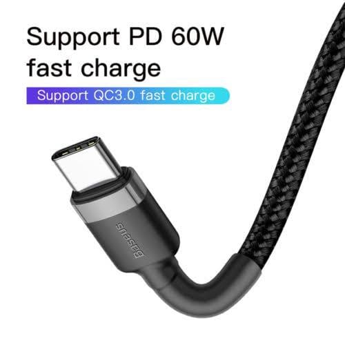 Picture of Baseus Cafule Series Type-C PD 2.0 60W Flash Charge Cable-Black