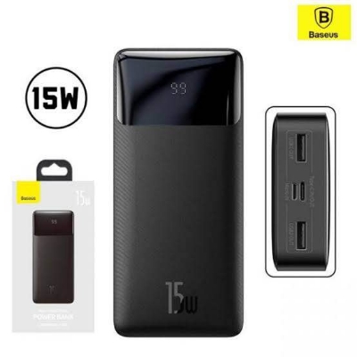 Picture of Baseus Power Bank Bipow Digital Display 20000mAh 15W-Black