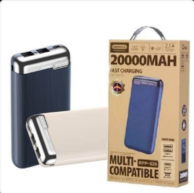 Picture of Remax RPP-626 20,000mAh 2.1A Power Bank-Black