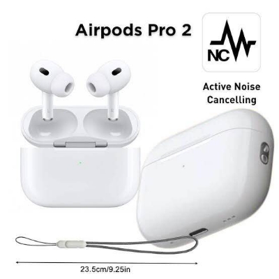 Picture of Apple Airpods Pro 2 ANC TWS Earbuds (2nd Gen Dubai Mastercopy )-White