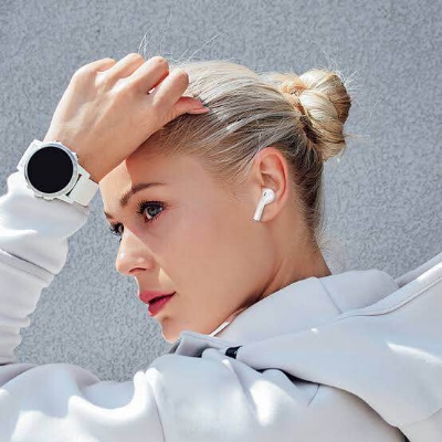 Picture of Hoco EW56 Plus ANC True Wireless Earphones-White