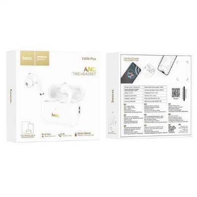 Picture of Hoco EW56 Plus ANC True Wireless Earphones-White