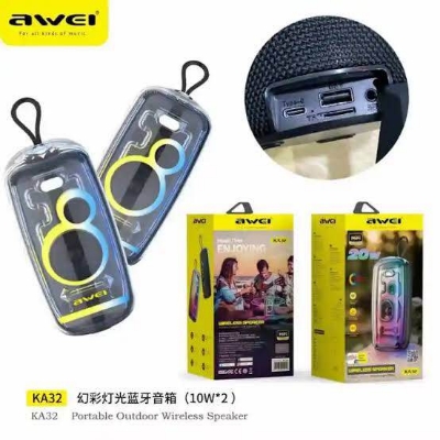 Picture of Awei KA32 Bluetooth Speaker-BLACK