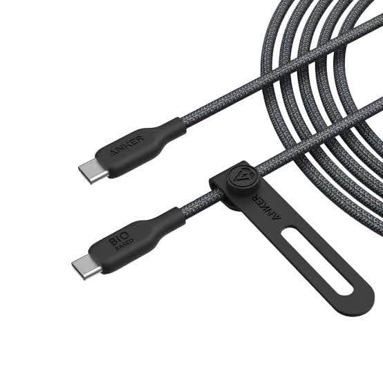 Picture of Anker 544 240W USB-C to USB-C Bio Based Cable 3ft-Black