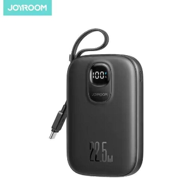 Picture of Joyroom JR-PBF17 22.5W 10000mAh Fast Charging Power Bank with Type-C Cable-Black