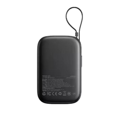 Picture of Joyroom JR-PBF18 22.5W 10000mAh Power Bank With Lightning Cable-Black