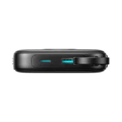 Picture of Joyroom JR-PBF18 22.5W 10000mAh Power Bank With Lightning Cable-Black