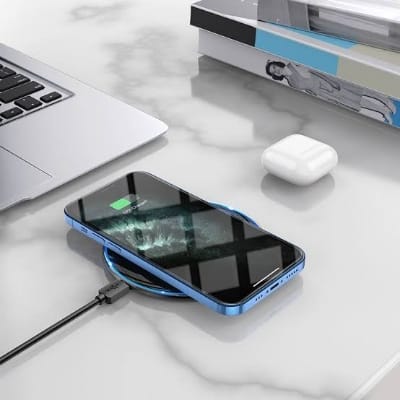 Picture of Hoco CW6 Pro Easy 15W Wireless Fast Charger-Black