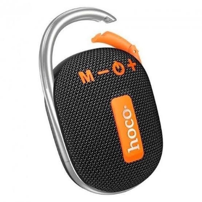 Picture of HOCO HC17 Bluetooth 5.3 AUX, USB, SD Card & FM Radio Supported Speaker - Black-Black