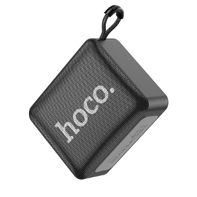 Picture of HOCO BS51 Bluetooth 5.1 AUX, USB, SD Card & FM Radio Supported Portable Wireless Speaker (Black)-black