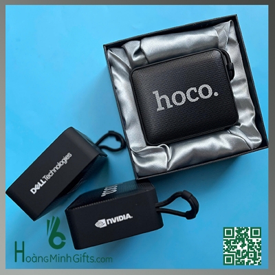 Picture of HOCO BS51 Bluetooth 5.1 AUX, USB, SD Card & FM Radio Supported Portable Wireless Speaker (Black)-black