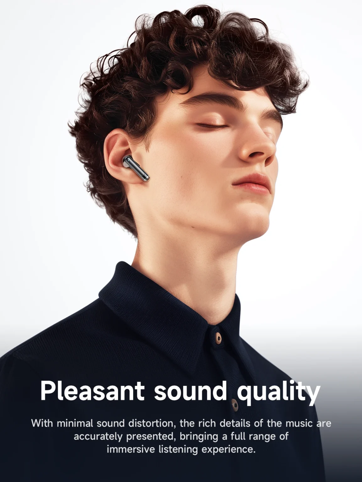 Picture of Hoco EQ10 Plus ANC Earbuds-Black
