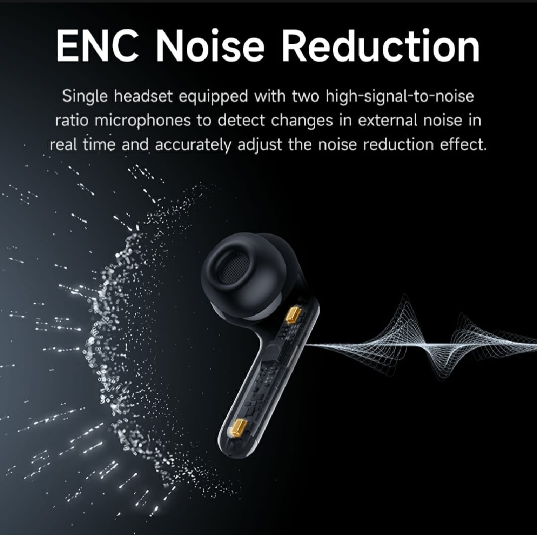 Picture of Hoco EQ10 Plus ANC Earbuds-Black