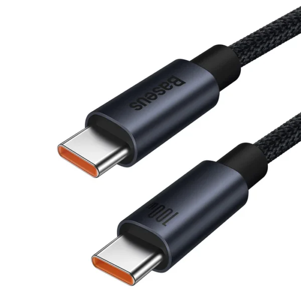 Picture of Baseus Minimalist 100w Type-C to Type-C Fast Charging Cable-Black