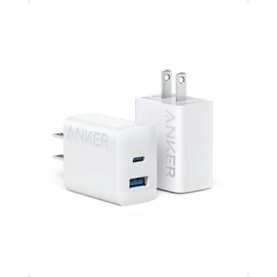 Picture of Anker 20W PD Dual Port Wall Charger (A2348)-White