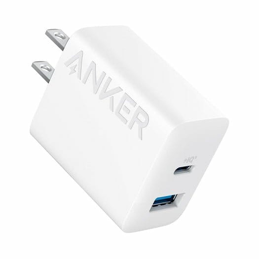Picture of Anker 20W PD Dual Port Wall Charger (A2348)-White