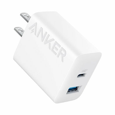 Picture of Anker 20W PD Dual Port Wall Charger (A2348)-White