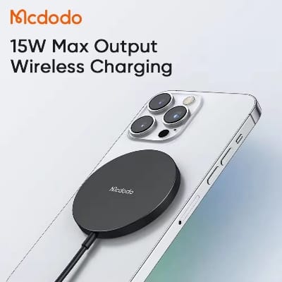 Picture of MCDODO Magsafe Wireless Magnetic Fast Charger Pad 15W-Black