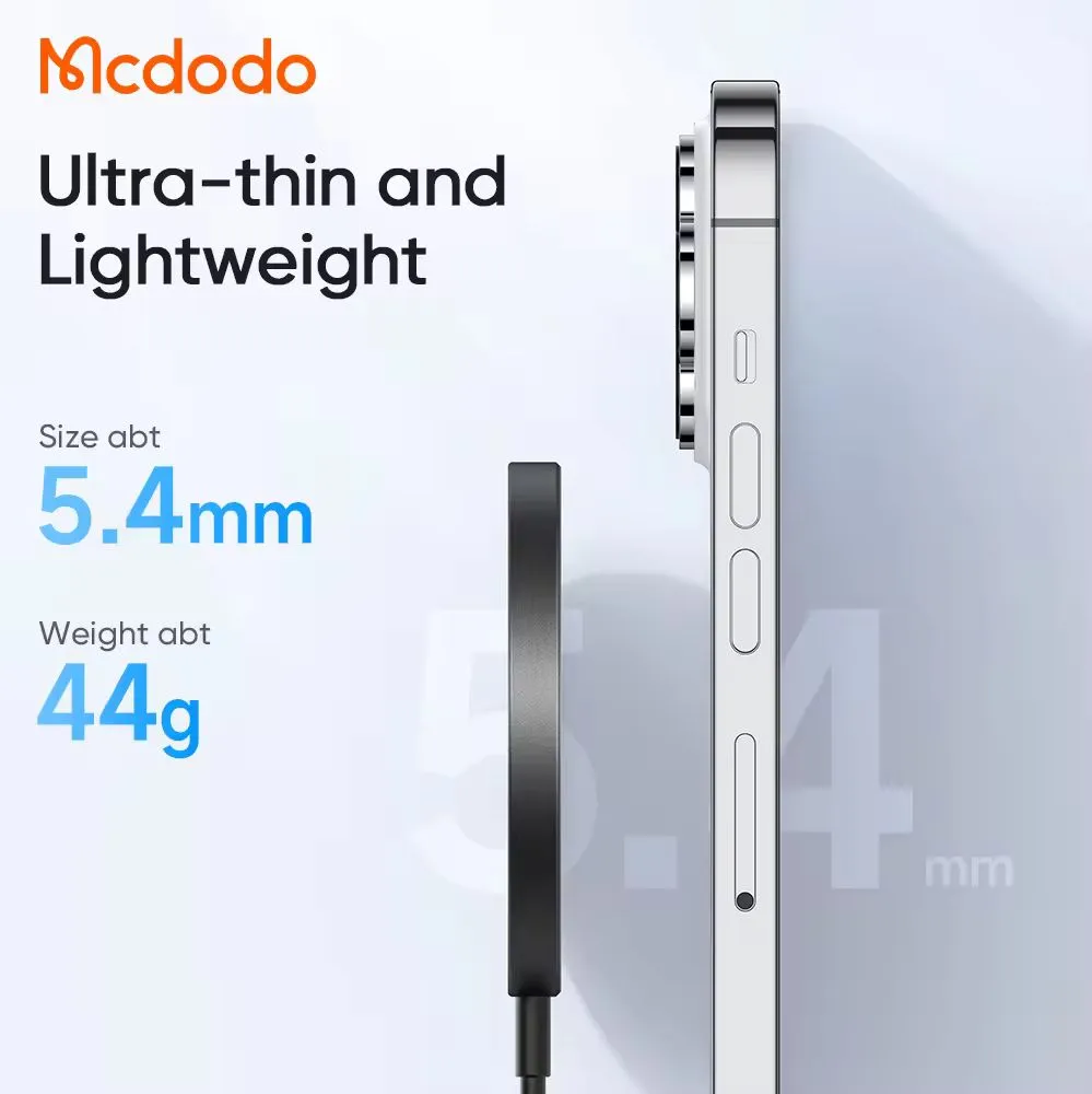 Picture of MCDODO Magsafe Wireless Magnetic Fast Charger Pad 15W-Black