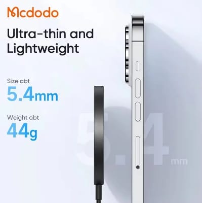 Picture of MCDODO Magsafe Wireless Magnetic Fast Charger Pad 15W-Black