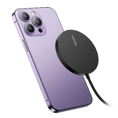 Picture of Baseus Simple Mini3 Magnetic Wireless Charger 15W-Black