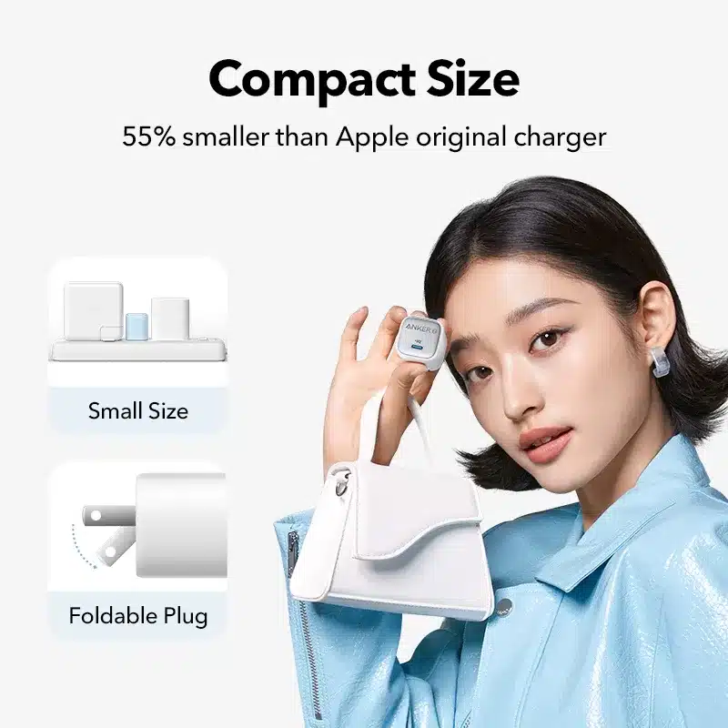 Picture of Anker Zolo 30W USB C Charger PD & IQ – A2698-White