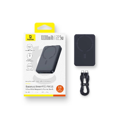 Picture of Baseus 22.5W 10000mah Magnetic Wireless Power Bank-Black