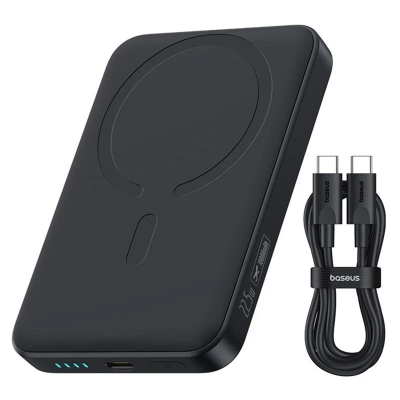 Picture of Baseus 22.5W 10000mah Magnetic Wireless Power Bank-Black