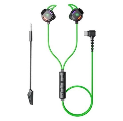 Picture of Plextone RX3 PLUS Type-C Wired Gaming Earphone-Green