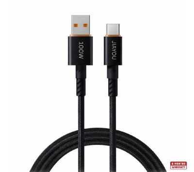 Picture of Jiayou 100W FLASH ULTRA-5 USB to Type-C Cable 1m-Black