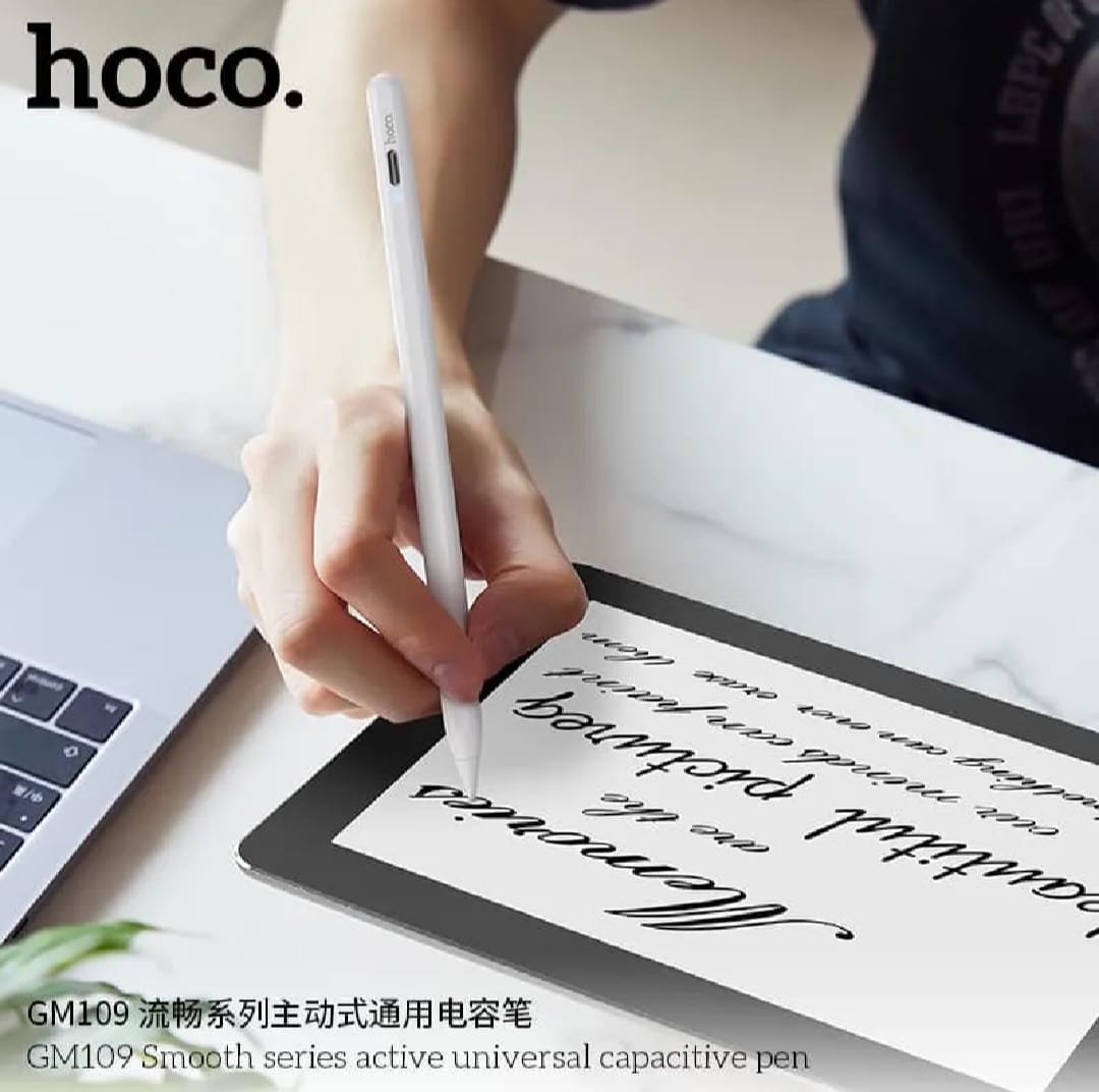Picture of HOCO GM109 Active Universal Capacitive Stylus Pen-White
