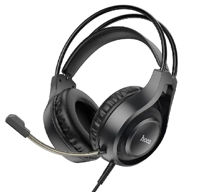 Picture of Hoco W106 Tiger wired Gaming Headphone-Black