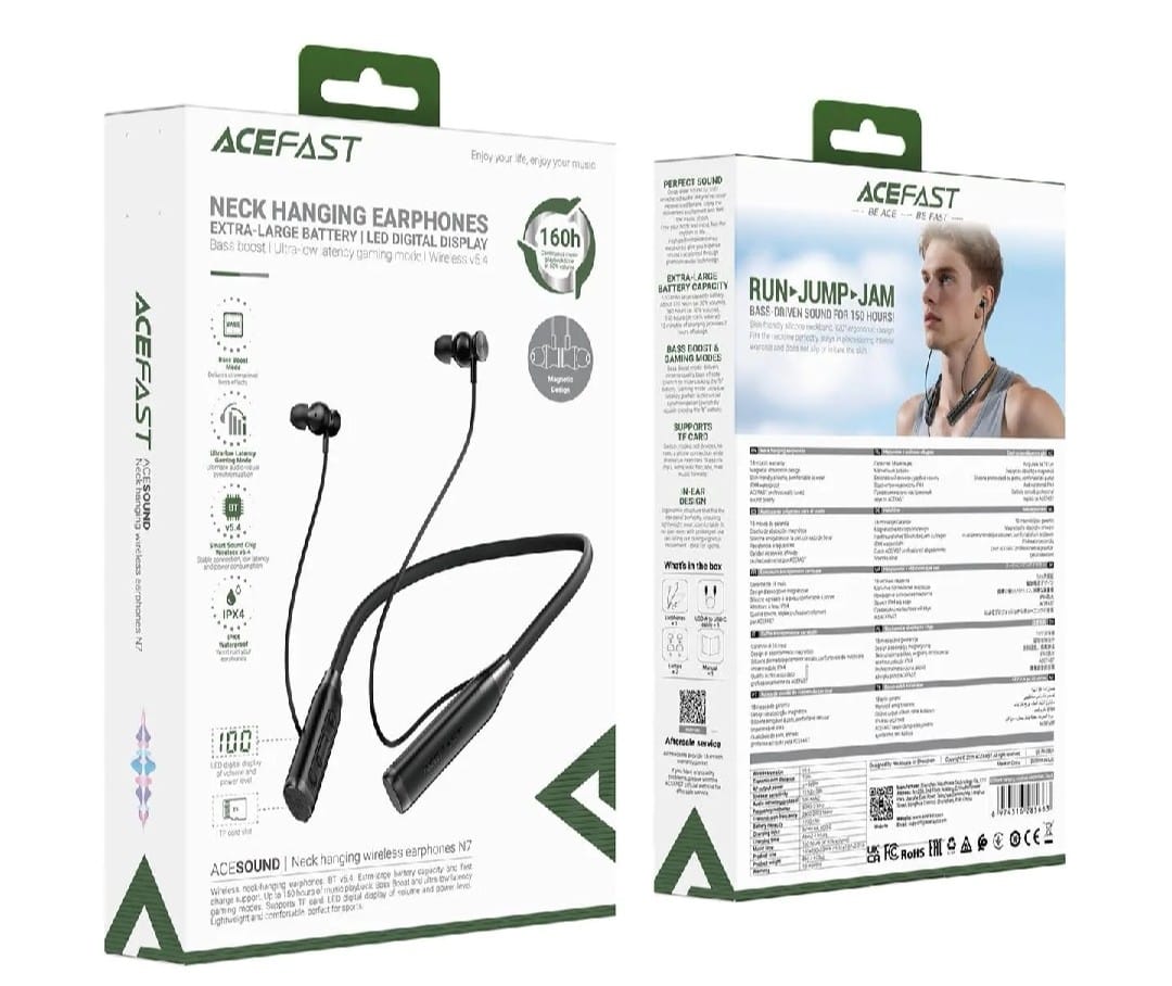 Picture of ACEFAST N7 Wireless Neckband-Black