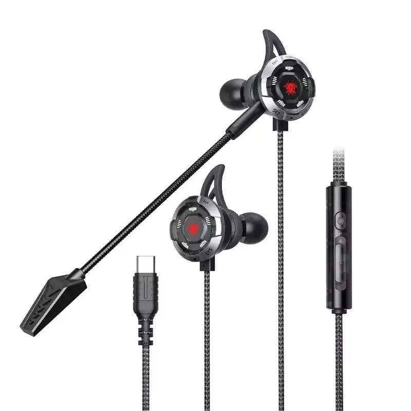 Picture of Plextone RX3 Gen 2 High Benchmark Earphones for Gaming and Calls-3.5mm, Type C