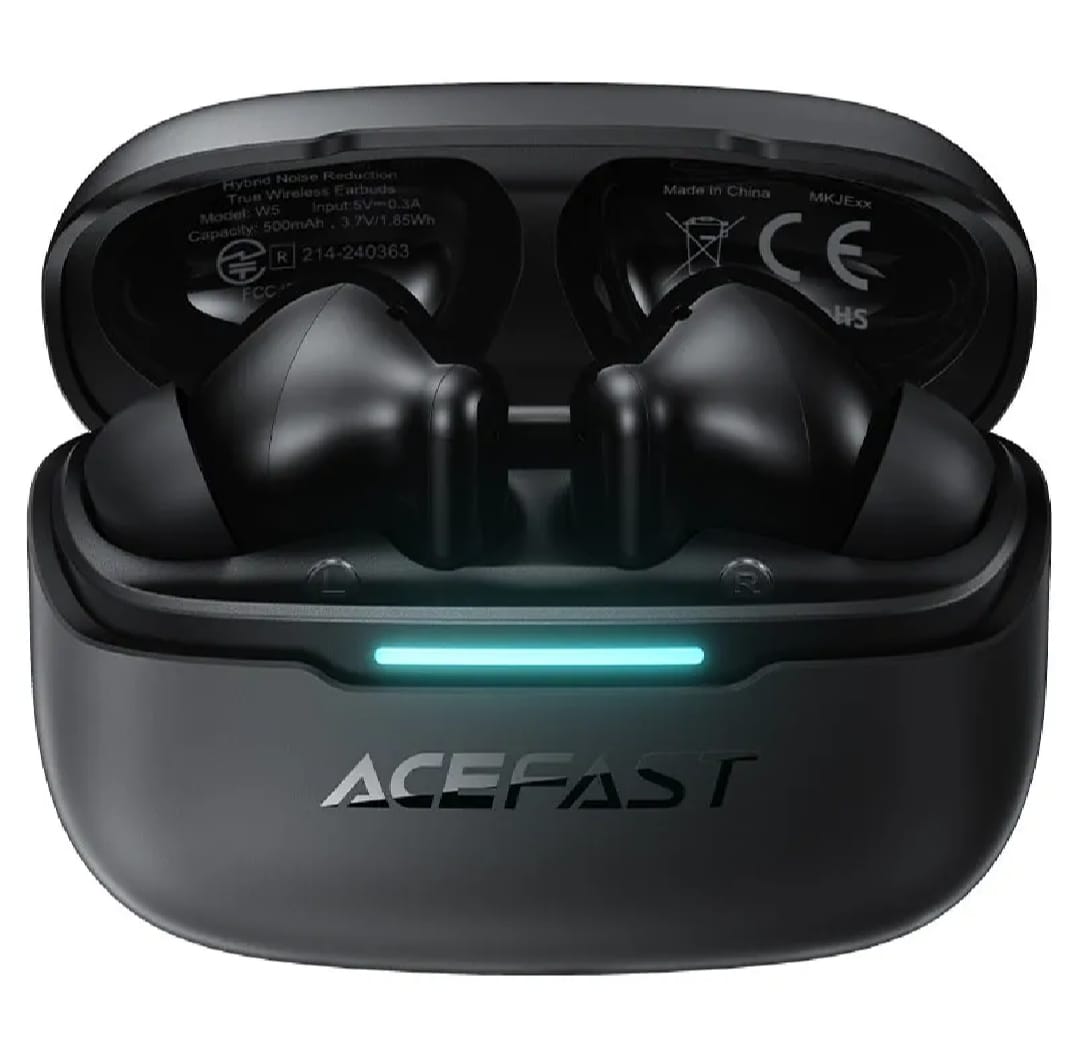 Picture of ACEFAST W5 Hybrid ANC TWS Earbuds-Black