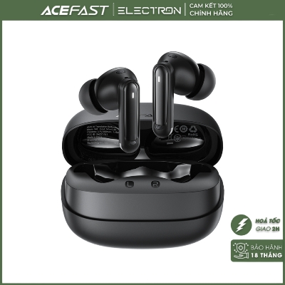 Picture of TWS Earbuds W8 ANC AI Translation-Black