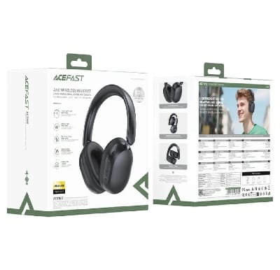 Picture of ACEFAST H12 Wireless Hybrid ANC Headset-Black