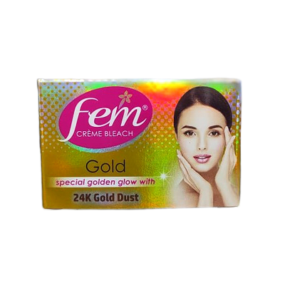 Picture of Fem Fairness 24K Gold Creme Bleach - 8g (India)