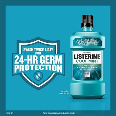 Picture of Listerine Cool Mint Mouthwash 250ml (Thailand)