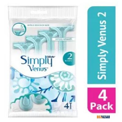 Picture of Simply Venus Blade 1 in 4 Pack Hair Removal