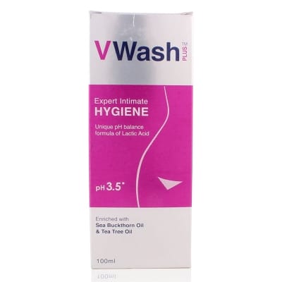 Picture of V Wash Plus Intimate Hygiene Wash 100 ml Indian
