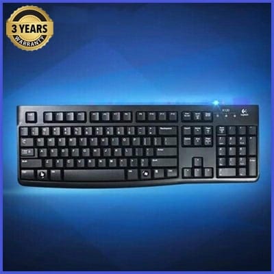 Picture of Logitech K120 Wired Full-size Thin Keyboard - Black
