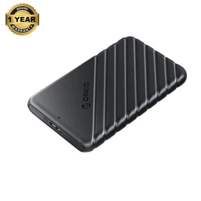 Picture of Orico 2.5 inch USB 3.0 Black Hard Drive Enclosure #25PW1-U3-BK-EP - Black - 2TB