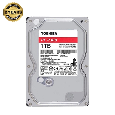 Picture of Toshiba Hard Disk - 1TB - Desktop/CCTV 7200 RPM SATA 6Gb/s - 1TB