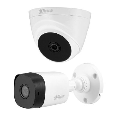 Picture of Dahua CCTV Camera - 2 Camera Package with All Accessories - Comprehensive Security Coverage for Peace of Mind