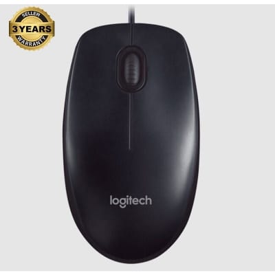 Picture of LOGITECH OPTICAL MOUSE M90 - Black