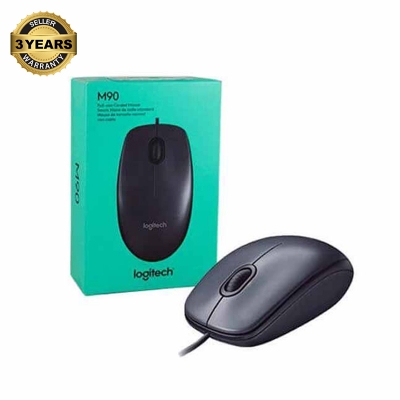 Picture of LOGITECH OPTICAL MOUSE M90 - Black